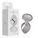 INTENSE PLUG ANAL METAL ALUMINIO CON CRISTAL PLATA TALLA M