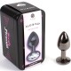 SECRETPLAY GUNMETAL BUTT PLUG TALLA S 7 CM