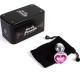 SECRETPLAY METAL BUTT PLUG CORAZaN FUCSIA TALLA S 7 CM