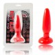 BAILE PLUG ANAL PEQUEaO ROJO 15 CM