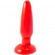 BAILE PLUG ANAL PEQUEaO ROJO 15 CM