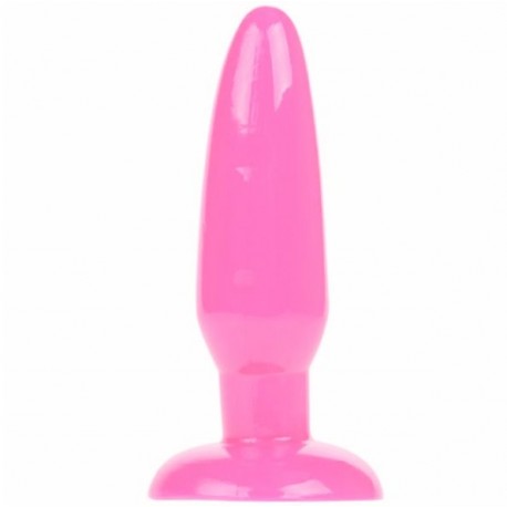 BAILE PLUG ANAL PEQUEaO ROSA 15 CM