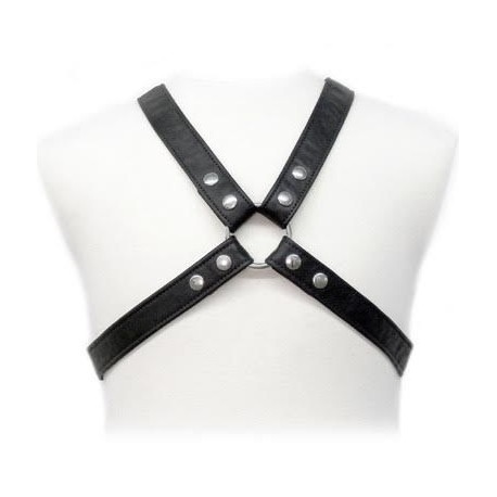 LEATHER BODY LASIC HARNESS IN GARMENT