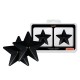 COQUETTE CHIC DESIRE CUBRE PEZONES ESTRELLAS NEGRAS