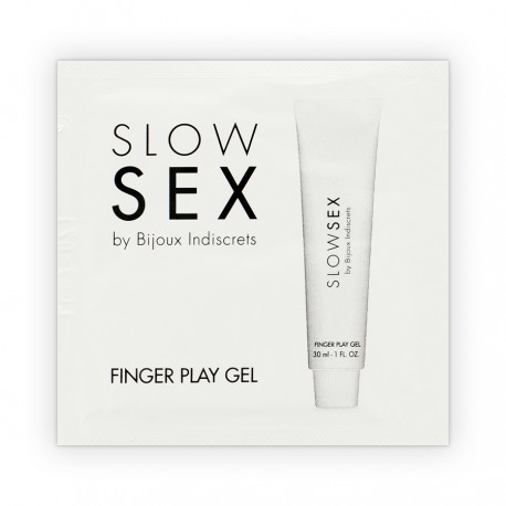 BIJOUX SLOW SEX GEL DE MASAJE CON DEDOS FINGER PLAY MONODOSIS
