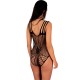 LIVCO CORSETTI FASHION MORET LC 17329 BODY CROTCHLESS NEGRO TALLA aNICA