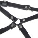 SUBBLIME ARNaS CINTURA Y PIERNAS CUERO NEGRO TALLA aNICA