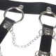 SUBBLIME ARNaS DE PECHO CADENAS CUERO NEGRO TALLA aNICA