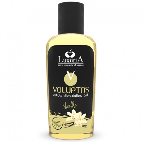 INTIMATELINE LUXURIA VOLUPTAS GEL MASAJE COMESTIBLE EFECTO CALOR VAINILLA 100 ML