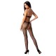 PASSION WOMAN BS080 BODYSTOCKING NEGRO TALLA UNICA