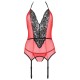 PASSION PEONIA CORSET EROTIC LINE ROJO S M