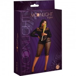 MOONLIGHT - MODELO 3 VESTIDO NEGRO TALLA ÃNICA / PLUS SIZE