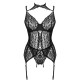 LIVCO CORSETTI FASHION GIELLANDRA FOR THE SENSES COLLECTION CORSET PANTY NEGRO