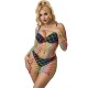 SUBBLIME 952426 BODYSTOCKING DE REJILLA MANGA LARGA ARCOIRIS TALLA aNICA