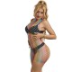 SUBBLIME 952433 BODYSTOCKING DE REJILLA SIN MANGAS CON CUELLO ALTO ARCOIRIS TALLA aNICA