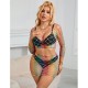 SUBBLIME 952440 BODYSTOCKING DE REJILLA 2 PIEZAS MANGA LARGA ARCOIRIS TALLA aNICA