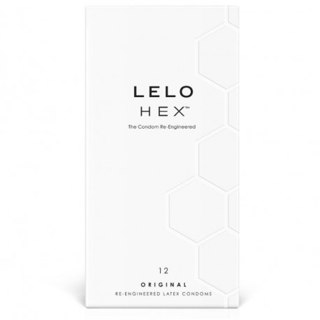 LELO HEX PRESERVATIVO CAJA 12 UDS
