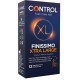CONTROL FINISSIMO XL PRESERVATIVOS 12 UNIDADES