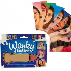 SPENCER FLEETWOOD WANKY HANKIES 7 PAaUELOS EXTRA GRANDES MUJERES