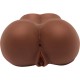 ACT BIG ASS MASTURBADOR REALISTA CON VIBRADOR MARRON
