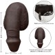 CALEXOTICS PACKING PENIS PENE DE SILICONA 1275CM NEGRO