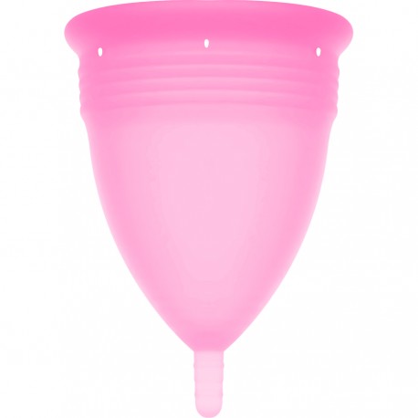 STERCUP COPA MENSTRUAL FDA SILICONA ROSA TALLA L