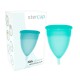 STERCUP COPA MENSTRUAL FDA SILICONA AQUAMARINA TALLA L
