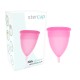 STERCUP COPA MENSTRUAL FDA SILICONA ROSA TALLA S
