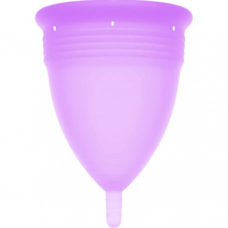 STERCUP COPA MENSTRUAL FDA SILICONA LILA TALLA S