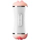 ARMONY MASTURBADOR VIBRADOR DOBLE VAGINA BOCA BLANCO