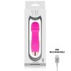 DOLCE VITA VIBRADOR RECARGABLE THREE ROSA 7 VELOCIDADES