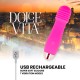 DOLCE VITA VIBRADOR RECARGABLE THREE ROSA 7 VELOCIDADES