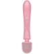 SATISFYER TRIPLE LOVER MASAJEADOR VIBRADOR RABBIT ROSA