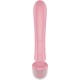 SATISFYER TRIPLE LOVER MASAJEADOR VIBRADOR RABBIT ROSA