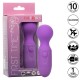 CALEXOTICS FIRST TIME MASAJEADOR RECARGABLE 10 VIBRACIONES VIOLETA