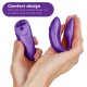 WE VIBE CHORUS VIBRADOR PAREJAS CON CONTROL SQUEEZE LILA
