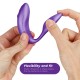 WE VIBE CHORUS VIBRADOR PAREJAS CON CONTROL SQUEEZE LILA