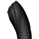 SATISFYER CURVY TRINITY 4 ESTIMULADOR Y VIBRADOR NEGRO