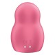 SATISFYER PRO TO GO 1 ESTIMULADOR Y VIBRADOR DOBLE ROJO