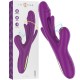 INTENSE ATENEO VIBRADOR MULTIFUNCIaN RECARGABLE 7 VIBRACIONES CON LENGUA OSCILANTE Y SUCCIONADOR MORADO