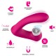 ARMONY SECRETKISS ESTIMULADOR CON LENGUA CLITORIS VIBRADOR CURVO FUCSIA