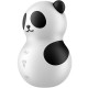 SATISFYER POCKET PANDA ESTIMULADOR VIBRADOR BLANCO Y NEGRO