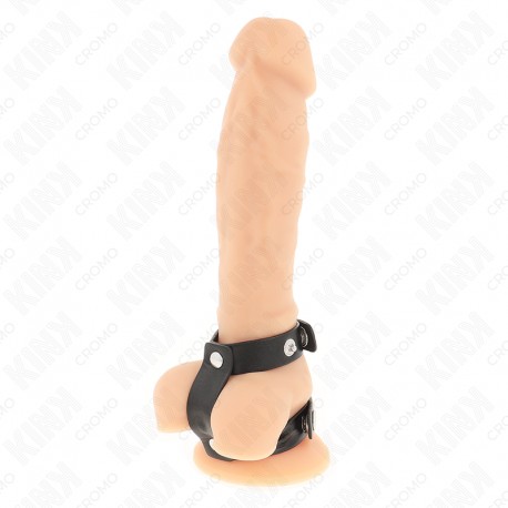 KINK ANILLO PENE DOBLE POLIPIEL AJUSTABLE