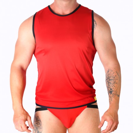MACHO CAMISETA ROJA L XL