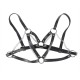 SUBBLIME 953713 CINTURaN DE BONDAGE PUNK HEBILLA METAL NEGRO TALLA aNICA