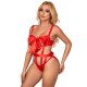 SUBBLIME 954468 BODY SEXY CALADO CON LAZO ROJO S M