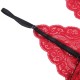SUBBLIME 953898 CAMISaN DE SEDA Y ENCAJE PANTIES ROJO S M