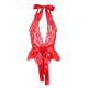SUBBLIME 953973 BODY SEXY CON VOLANTES CINTURaN ROJO S M