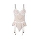 SUBBLIME 954291 BODY CON CADENAS LIGUEROS BLANCO L XL