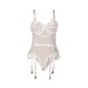 SUBBLIME 954291 BODY CON CADENAS LIGUEROS BLANCO L XL